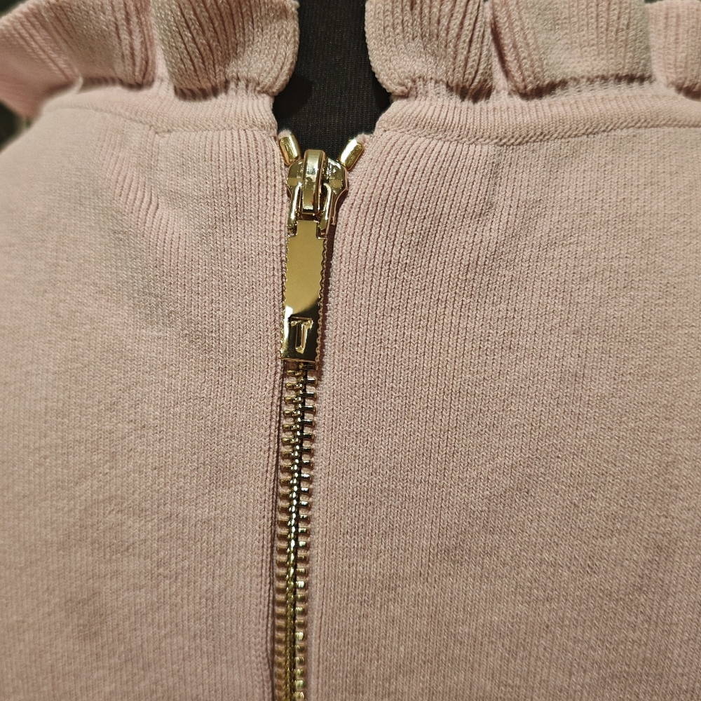 Ted Baker RIAAN Knitted Skater Dress with Frill Detail Pink - Picture 13 of 17